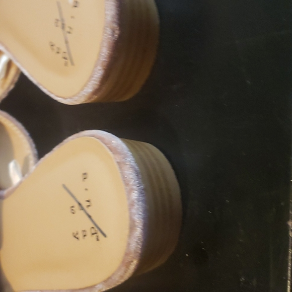 Velour Jeweled Open Toe Slides - Picture 4 of 6